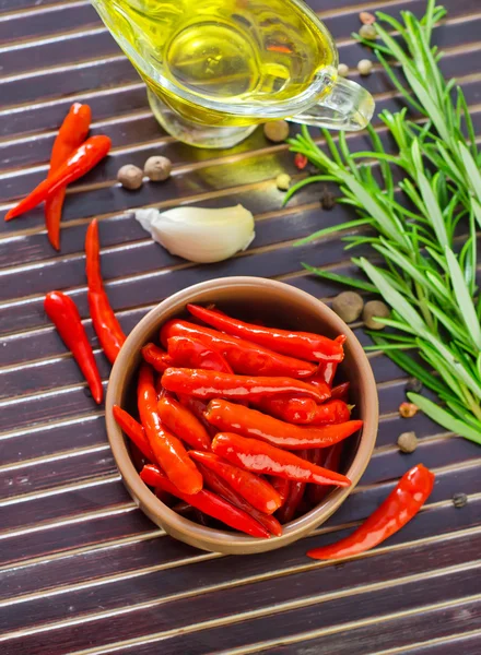 Red peppers — Stock Photo, Image