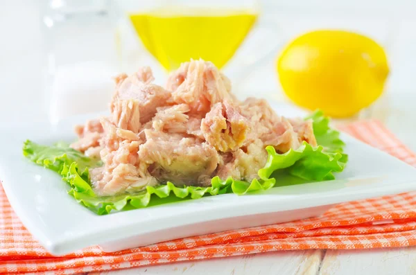 Salad from tuna — Stock Photo, Image