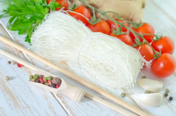 Rice noodles — Stock Photo, Image