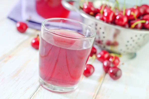 Cherry juice — Stock Photo, Image