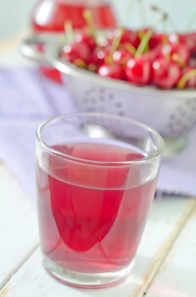 Cherry juice — Stock Photo, Image