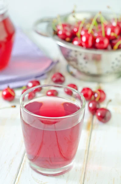 Cherry juice — Stock Photo, Image