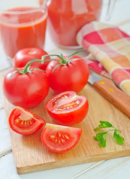 Sliced Tomatoes — Stock Photo, Image