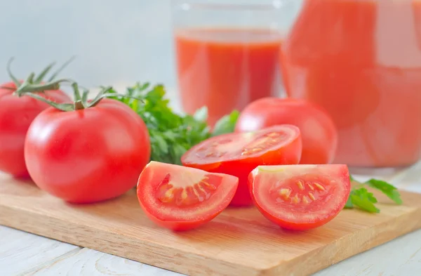 Sliced Tomatoes — Stock Photo, Image