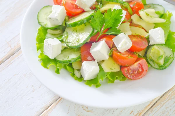 Greek salad — Stock Photo, Image