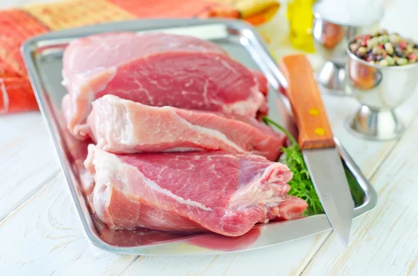 Rohes Fleisch — Stockfoto