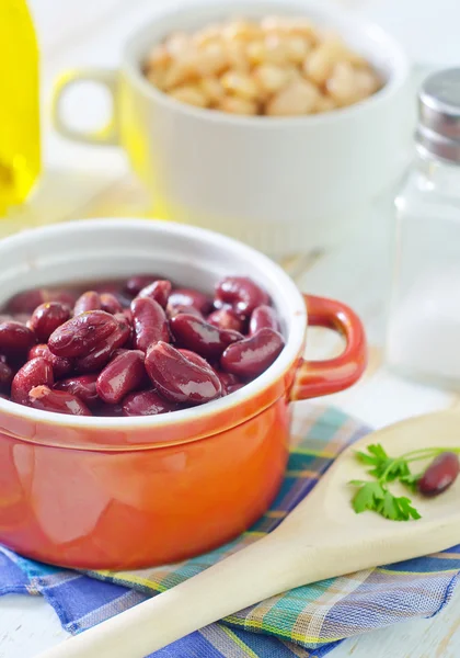 Red and white bean — Stock Photo, Image