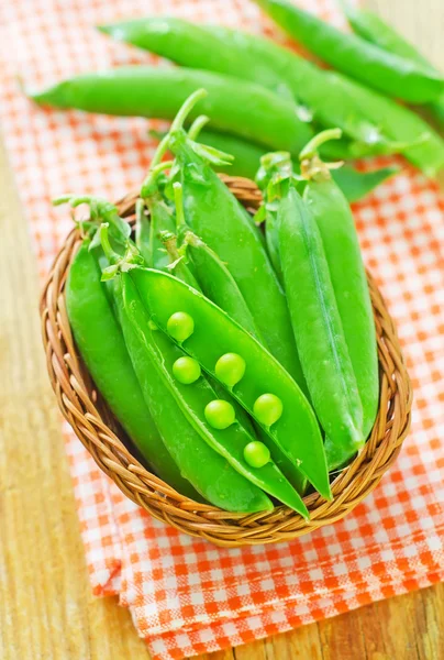 Green peas — Stock Image Green peas Stock Photo