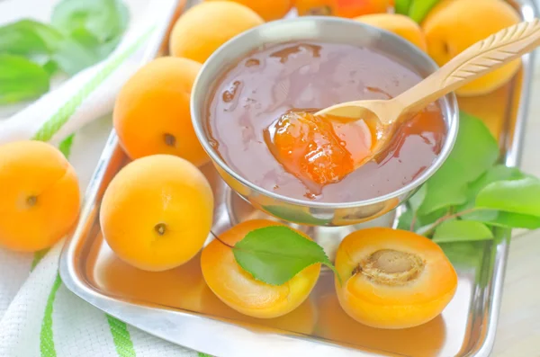 Marmelade und Marille — Stockfoto