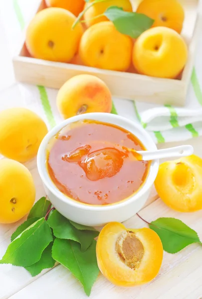 Marmelade und Marille — Stockfoto