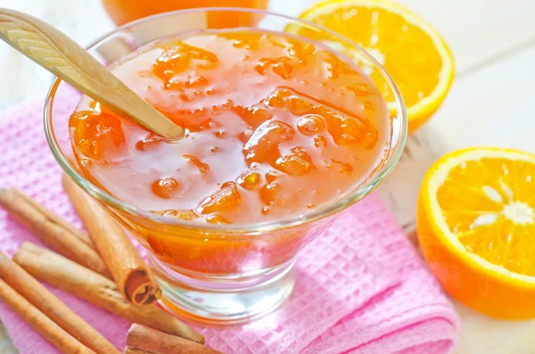 Orange jam — Stock Photo, Image