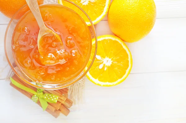 Orange jam — Stock Photo, Image