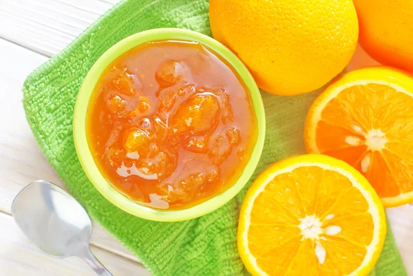 Jam from orange — Stock Photo, Image