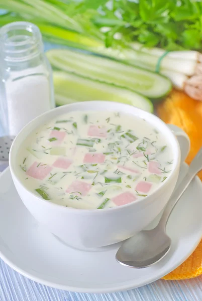 Cold soup — Stock Photo, Image