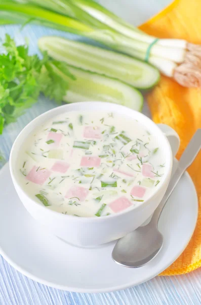 Cold soup — Stock Photo, Image