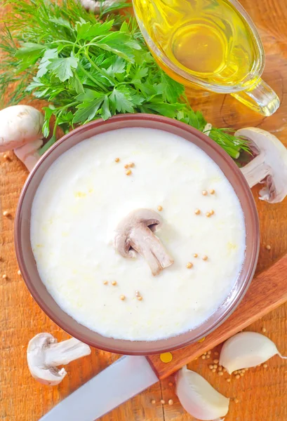 Zupa z grzybów — Zdjęcie stockowe