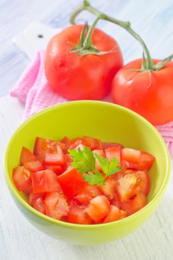 gelen domates salatası
