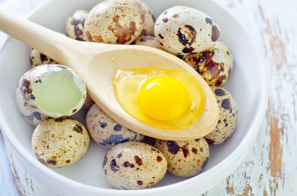 Перепелині яйця — стокове фото