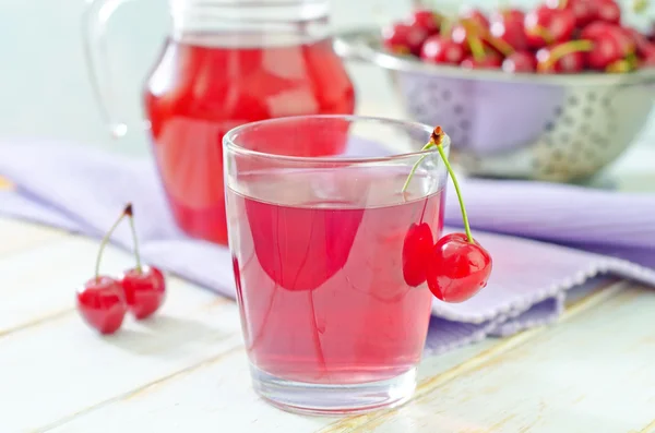 Cherry juice — Stock Photo, Image