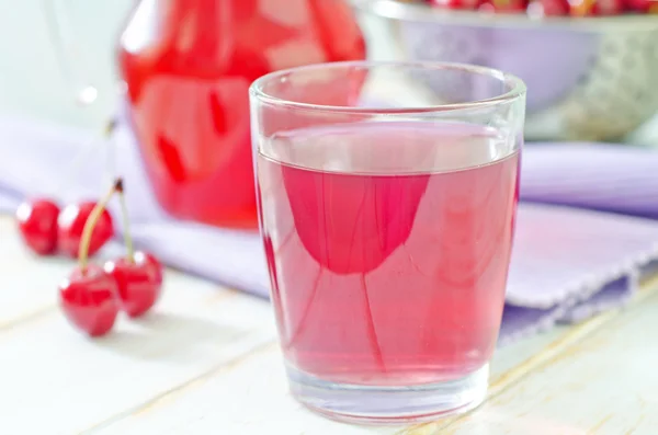 Cherry juice — Stock Photo, Image