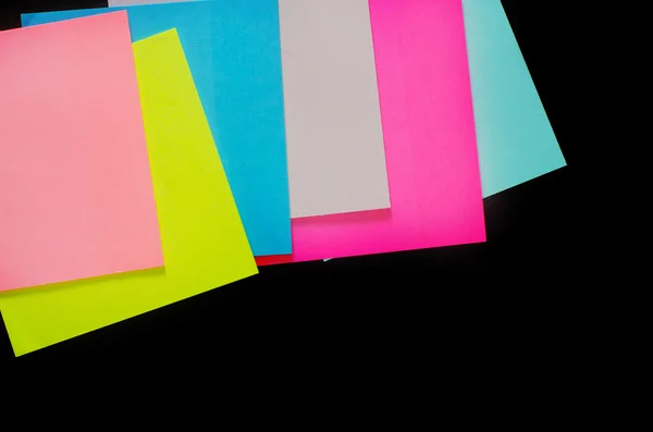 Цветной бумаги — стоковое фото