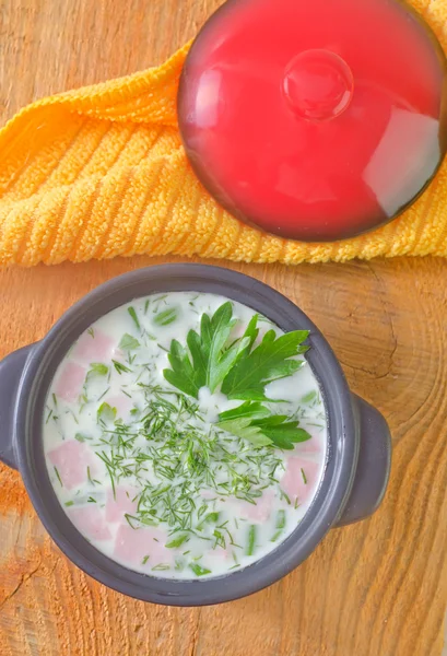 Cold soup — Stock Photo, Image