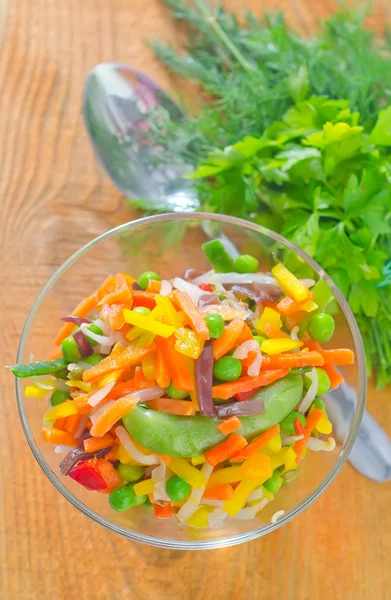 Mélanger les légumes — Photo