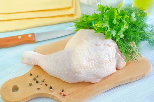 Chicken leg — Stock Photo, Image