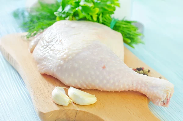 Chicken leg — Stock Photo, Image