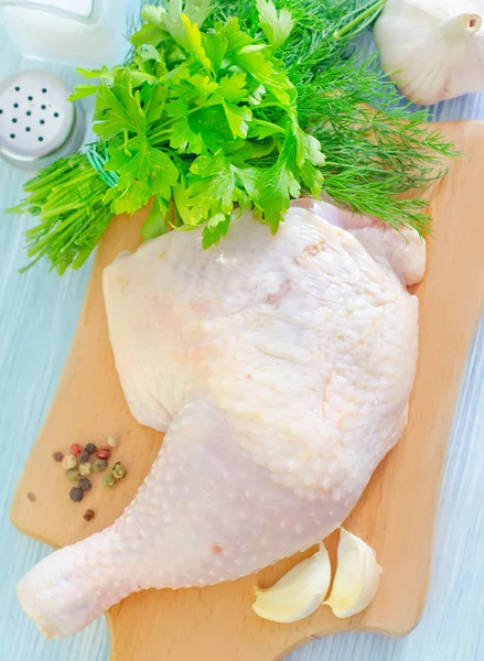 Chicken leg — Stock Photo, Image