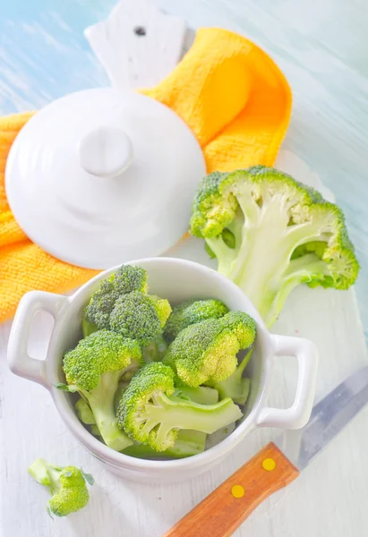 Cooking brocoli — Stock Photo, Image