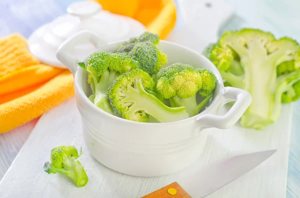 Cooking brocoli — Stock Photo, Image