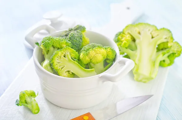 Koken van broccoli — Stockfoto