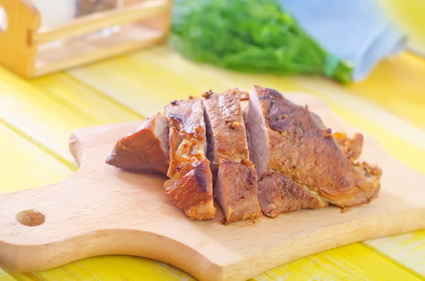 Carne al forno — Foto Stock
