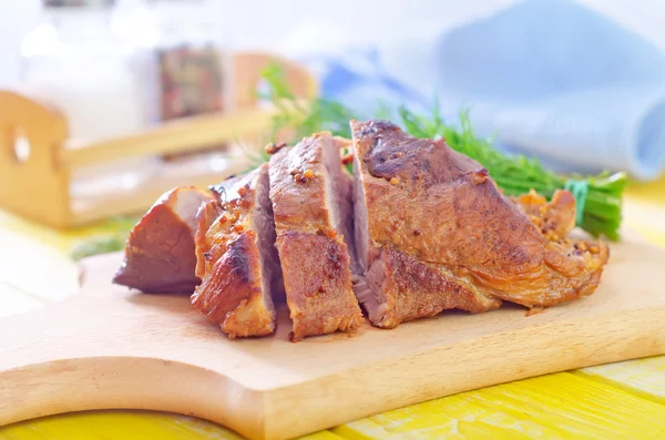 Carne al forno — Foto Stock