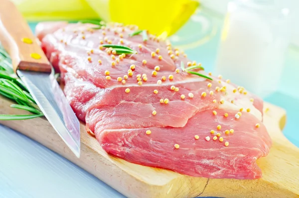 Rohes Fleisch — Stockfoto