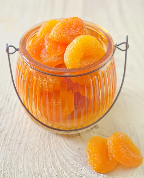 Dry apricots — Stock Photo, Image