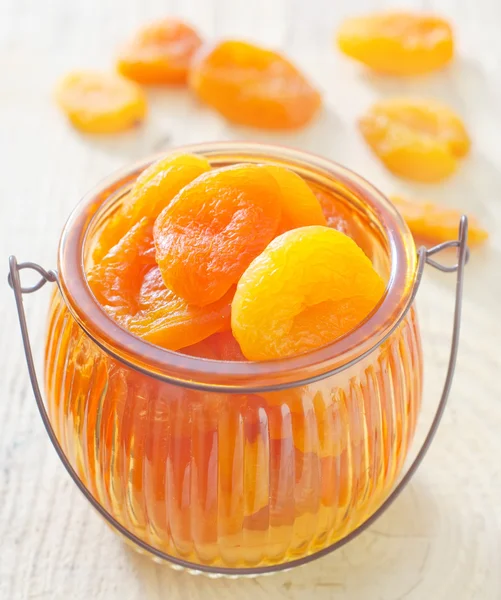 Dry apricots — Stock Photo, Image