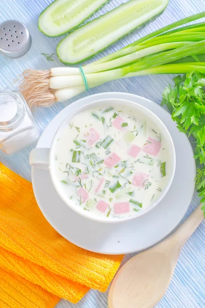 冷たいスープ — ストック写真