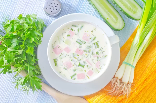 Cold soup — Stock Photo, Image