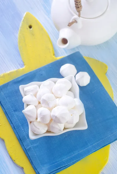 Meringue shells — Stock Photo, Image