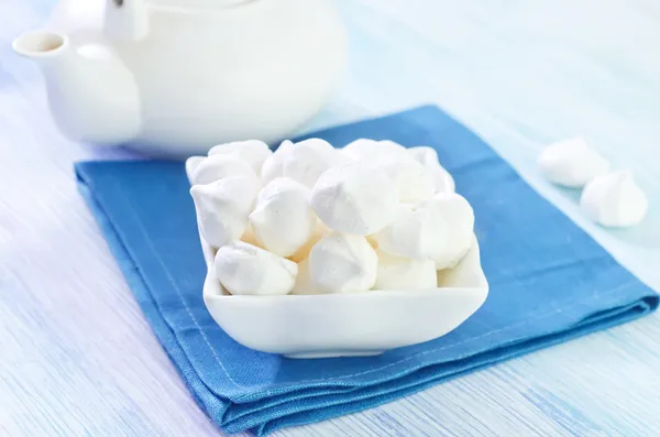 Meringue shells — Stock Photo, Image