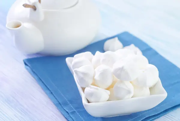 Meringue shells — Stock Photo, Image