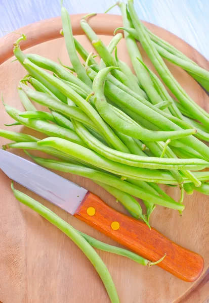 Groene bonen — Stockfoto