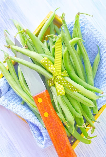 Gröna bönor — Stockfoto