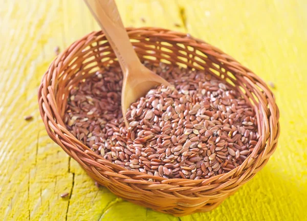 Flax seed — Stock Fotó