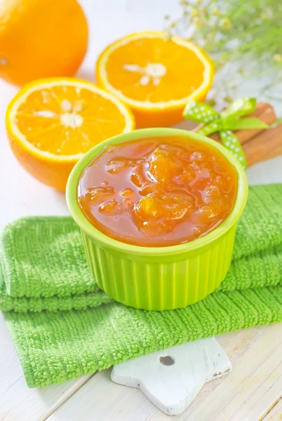 Orange jam — Stock Photo, Image