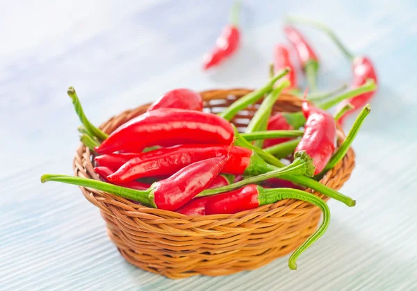 Čerstvé chilli — Stock fotografie