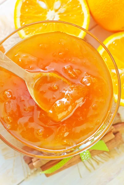 Orange jam — Stock Photo, Image