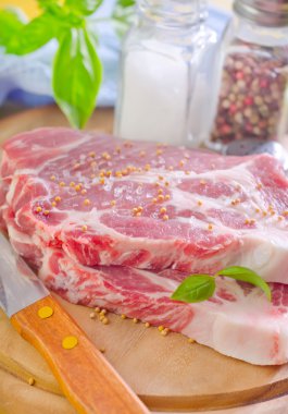 çiğ et baharatı ile